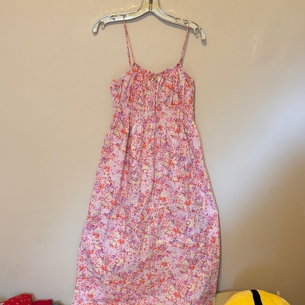 H&M Pink Floral Kids Dress
